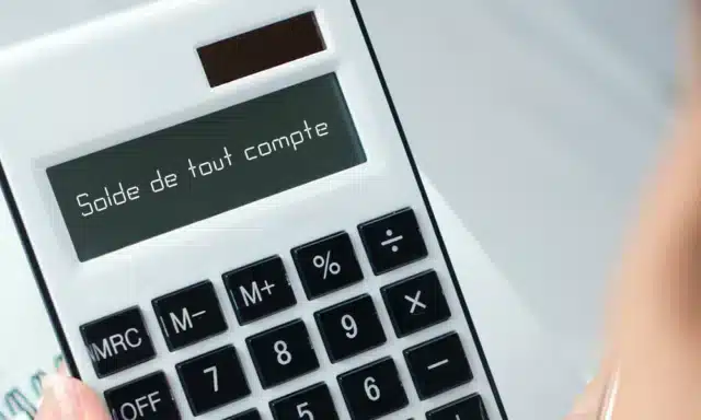 Calculatrice de solde de tout compte